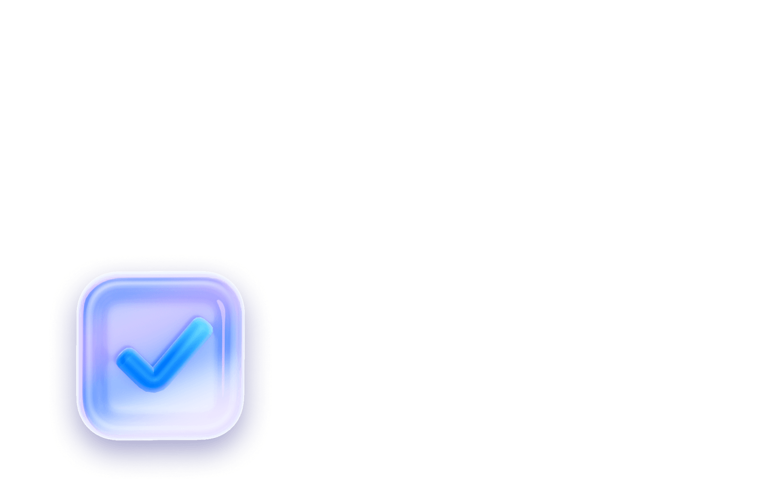 3D blue sphere with grid of dots, surrounded by checkmark, bell, and arrow icons layer 2
