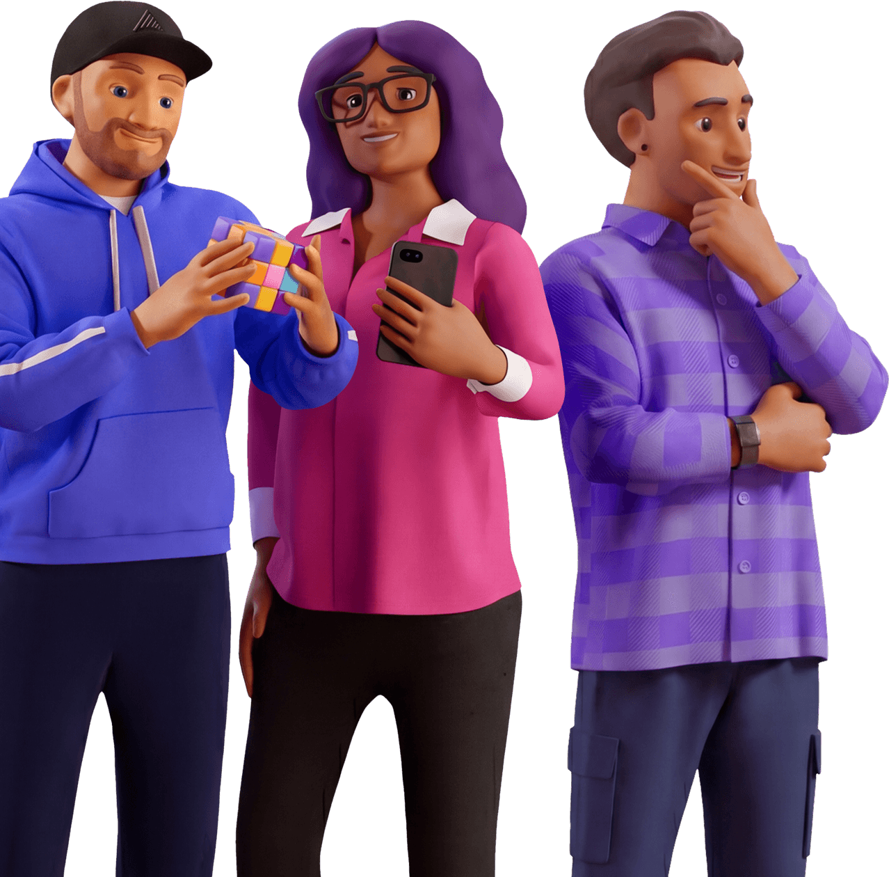 Contact Avatars Left