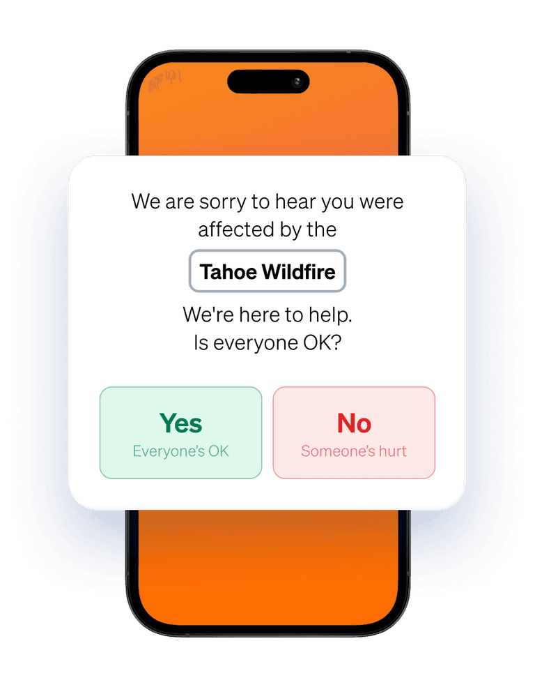Intelligently follow up with targeted, personalized FNOL flows.