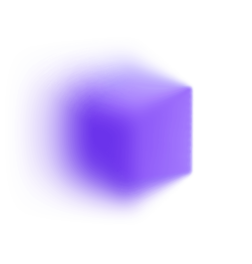 purple cube